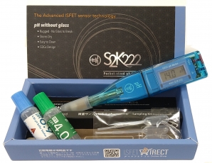 シリコンチップISFET pH計　S2K222（販売終了）